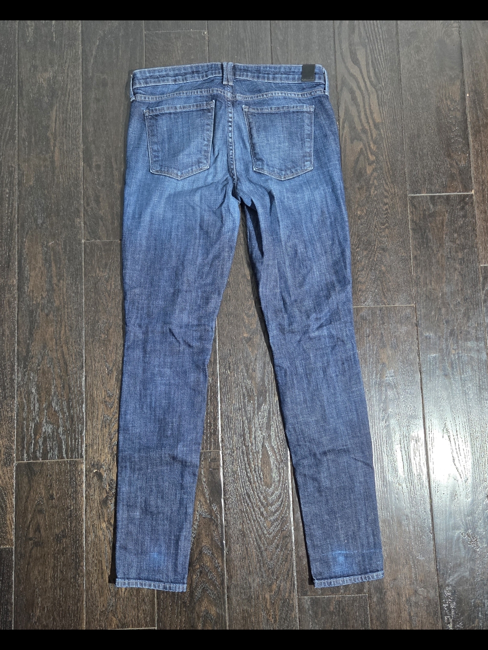 Vince Dylan Skinny Jeans Blue Fade Wash Women's Size 28 Mid Rise